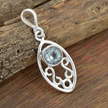 Blue Topaz   Pendants 4