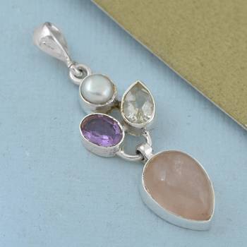 Multicolor Amethyst   Pendants 4