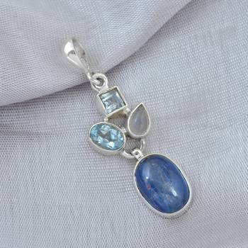 Multicolor Moonstone Pendants 2