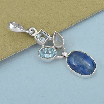 Multicolor Moonstone Pendants 3