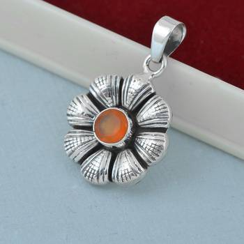 Orange Carnelian Pendants 3