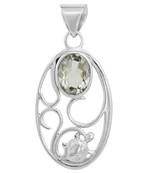 Green Amethyst   Pendants