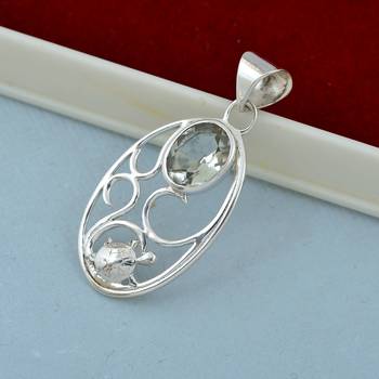 Green Amethyst   Pendants 4