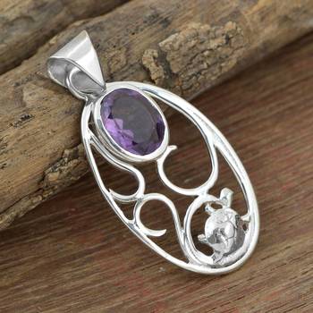 Purple Amethyst Pendants 2