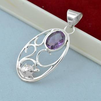Purple Amethyst Pendants 3