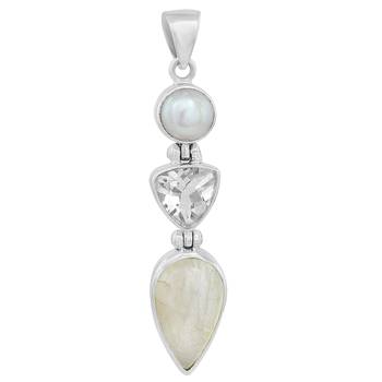 Multicolor Moonstone Pendants 1