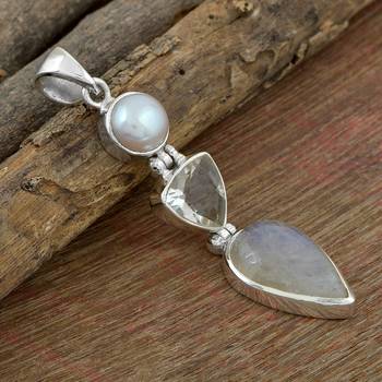 Multicolor Moonstone Pendants 2