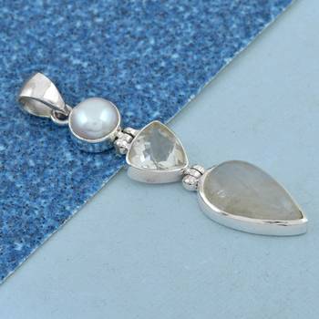Multicolor Moonstone Pendants 3