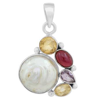 Multicolor Citrine Pendants 1