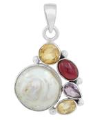 Multicolor Citrine Pendants