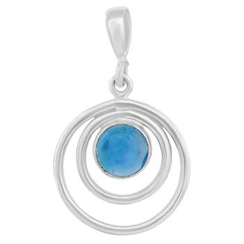 Blue Chalcedony Pendants 1