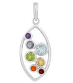Multicolor Amethyst   Pendants