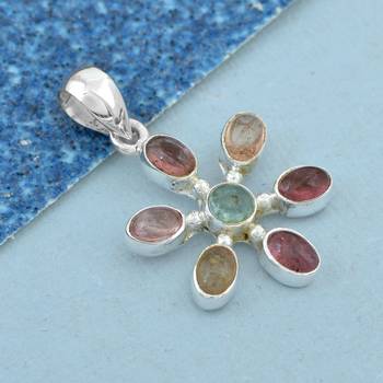 Multicolor Tourmaline Pendants 3