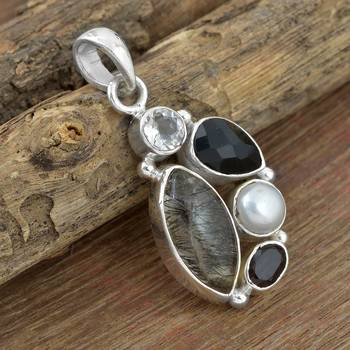 Multicolor Onyx Pendants 4