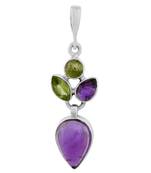 Multicolor Amethyst   Pendants