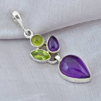 Multicolor Amethyst   Pendants 3