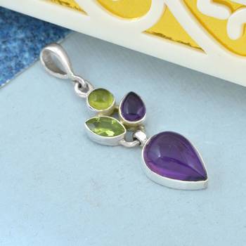 Multicolor Amethyst   Pendants 4