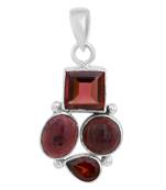Red Garnet Pendants