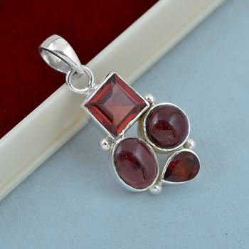 Red Garnet Pendants 2