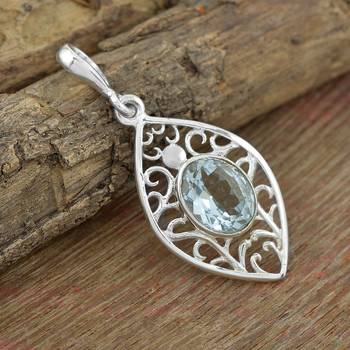 Blue Topaz   Pendants 2