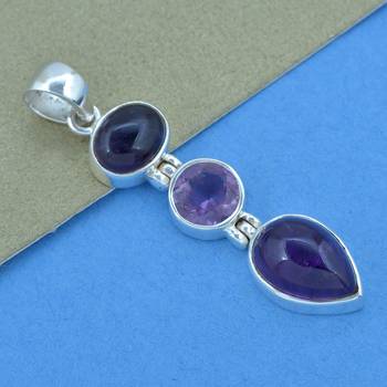 Purple Amethyst   Pendants 3