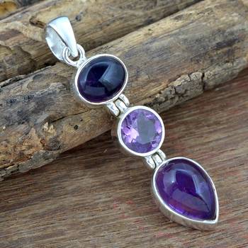 Purple Amethyst   Pendants 4