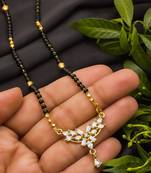 Multicolor diamond mangalsutra