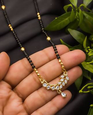 Multicolor diamond mangalsutra 2