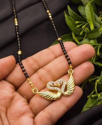 Multicolor diamond mangalsutra 1