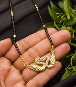 Multicolor diamond mangalsutra