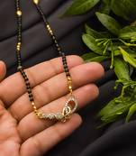 Multicolor diamond mangalsutra