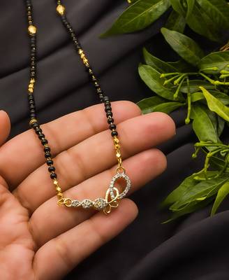Multicolor diamond mangalsutra 2