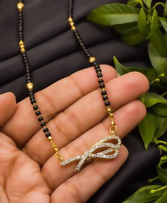 Multicolor diamond mangalsutra 2