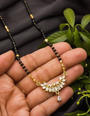 Multicolor diamond mangalsutra 1