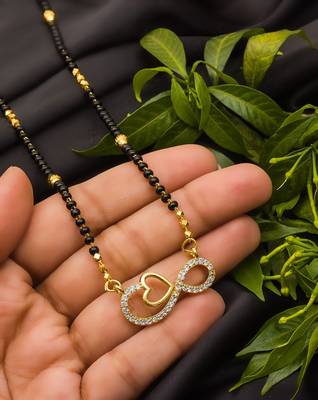 Multicolor diamond mangalsutra 1