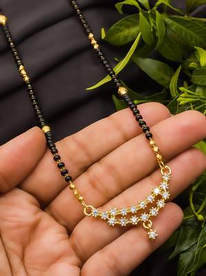 Multicolor diamond mangalsutra 2