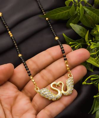 Multicolor diamond mangalsutra 2