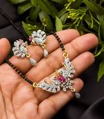 Multicolor Diamond Mangalsutra