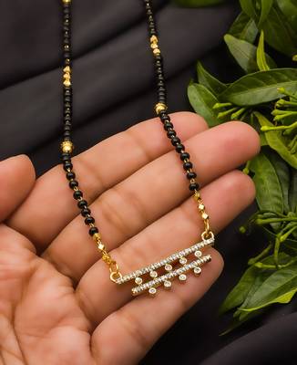 Multicolor diamond mangalsutra 2