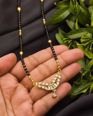 Multicolor diamond mangalsutra 2