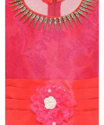 Red Net Gown 3