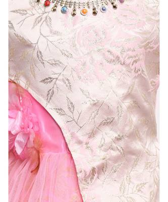 Pink Net Gown 3