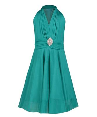 Green Net Frock 1