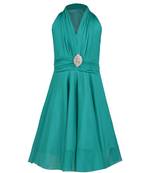 Green Net Frock
