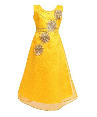 Yellow Net Gown 1