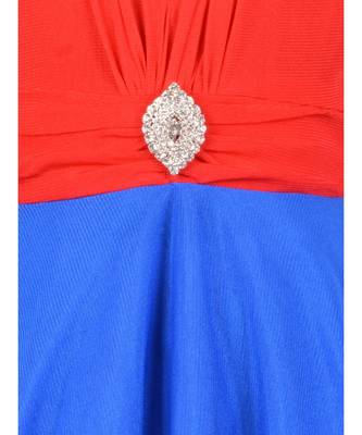 Blue Net Frock 4
