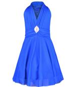 Blue Net Frock