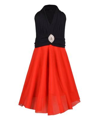 Black Net Frock 1