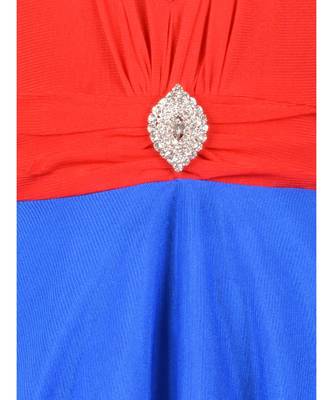 Red Net Frock 4