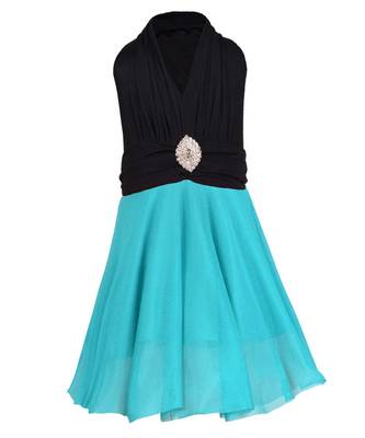 Black Net Frock 1